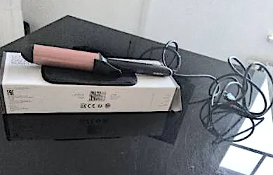 BaByliss 38mm Curling Tong Lockenstab Quarz-Keramik 210°C Rosa 6
