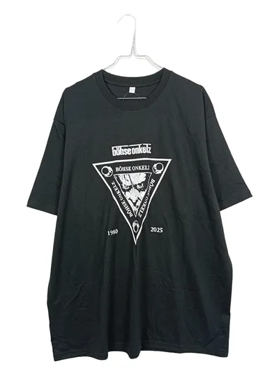 Böhse Onkelz Fanshirt Skelette Totenköpfe Freizeit T-Shirt Schwarz XXL