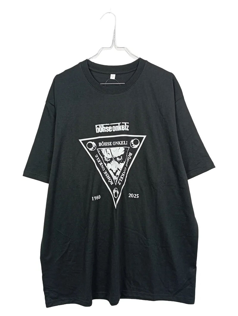 Böhse Onkelz Fanshirt Skelette Totenköpfe Freizeit T-Shirt Schwarz XXL 1