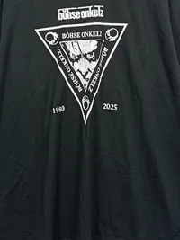 Böhse Onkelz Fanshirt Skelette Totenköpfe Freizeit T-Shirt Schwarz XXL 3