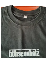 Böhse Onkelz Fanshirt Skelette Totenköpfe Freizeit T-Shirt Schwarz XXL 4