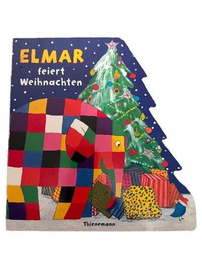 Elmar feiert Weihnachten Kinderbuch Pappbilderbuch David McKee Thienemann