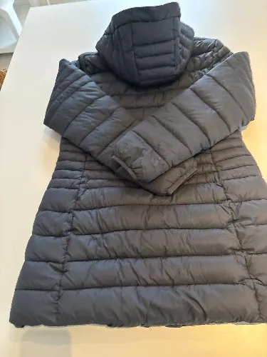 CMP Damen Steppjacke Steppmantel Kapuze Blau Gr. 38 M Outdoor