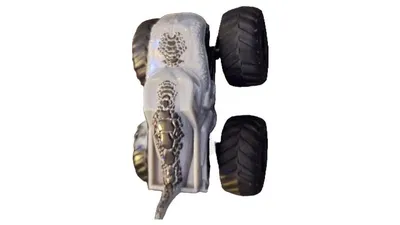Hot Wheels Mega Wrex Monster Truck Krokodil Spielzeugauto Grau 7cm