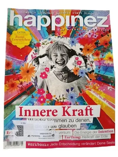 Happinez Magazin - Innere Kraft - Mindstyle Zeitschrift Esoterik Spiritualität