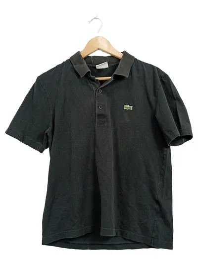 Lacoste Sport Poloshirt Herren Gr. S Schwarz Kurzarm Classic
