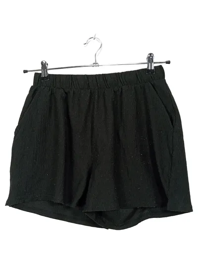 Blind Date Damen Shorts Schwarz Gr. M Elastisch Casual Kurze Hose