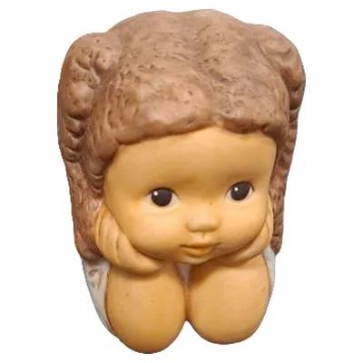 Goebel Nina Marco Figur liegendes Mädchen Limpke 783 Porzellan Vintage