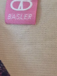 Basler Damen Sommerkleid Gr. 40 Mehrfarbig Floral Elegant Raffung 6