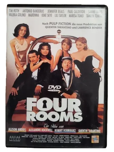 Four Rooms DVD Quentin Tarantino Tim Roth Antonio Banderas Madonna
