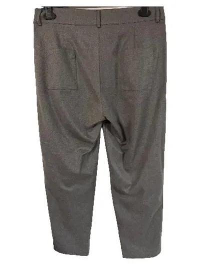 Jane Lushka Stoffhose Damen Gr. L/40 Grau Business Elegant