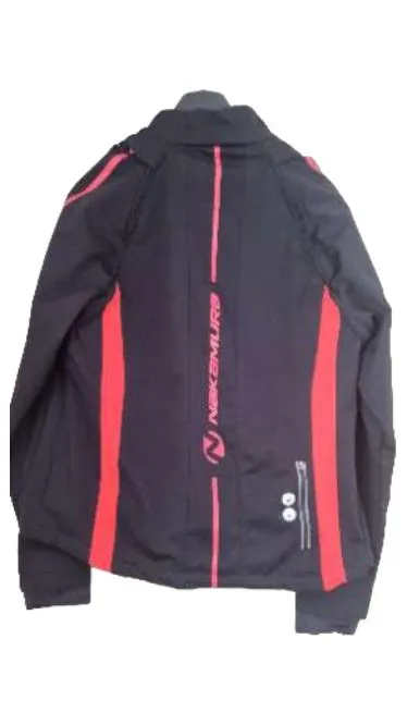 Nakamura Damen Trainingsjacke Sport Polyester Reißverschluss Schwarz 46 3XL