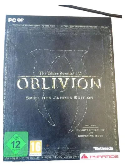 The Elder Scrolls IV Oblivion Spiel des Jahres Edition PC DVD Bethesda RPG