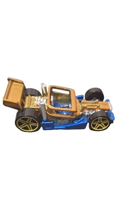 Hot Wheels Bone Speeder Spielzeugauto Blau Gold DHN87 Sammlerstück