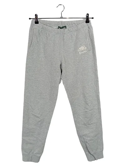 Roots Classic Sweatpant Jogginghose Herren Grau Meliert Baumwolle S