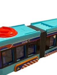 Dickie Toys Siemens Avenio Straßenbahn Modellfahrzeug Türkis 42cm 3