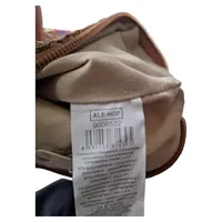 Ale-Hop Clutch Tasche Stroh-Optik Stickerei Quasten Bohemian Beige 29x22cm 6