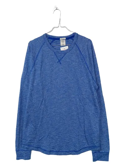 Abercrombie & Fitch Herren Pullover Blau Meliert Gr. M Baumwolle