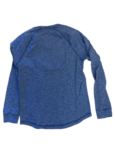 Abercrombie & Fitch Herren Pullover Blau Meliert Gr. M Baumwolle