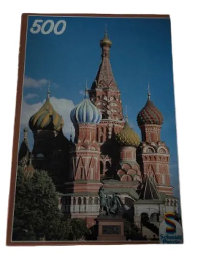 Schmidt Puzzle 500 Teile Basilius-Kathedrale Moskau Roter Platz