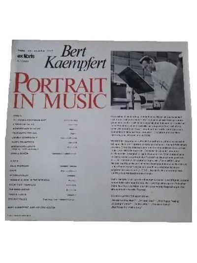 Bert Kaempfert Portrait in Music Vinyl LP Album ex libris