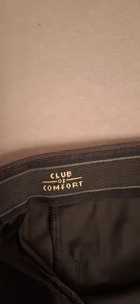 Club of Comfort Herren Anzughose Grau Gr. 52 W36 Business Klassisch 2