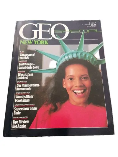 GEO SPECIAL NEW YORK Magazin 1986 Reise Stadtführer Big Apple