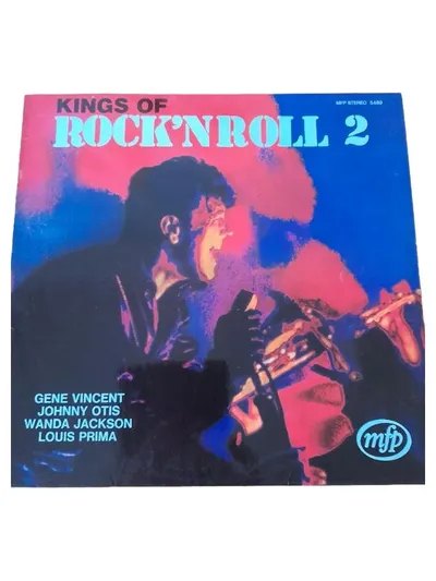 Kings of Rock'n'Roll 2 Vinyl LP Gene Vincent Johnny Otis Wanda Jackson Louis