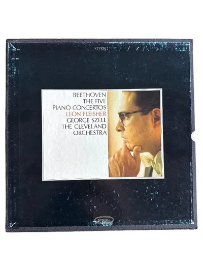 Epic Leon Fleisher Beethoven Klavierkonzerte Vinyl LP George Szell Cleveland