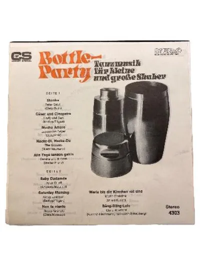 Bottle-Party Tanzmusik für kleine und große Shaker Vinyl LP CS Stereo 4303