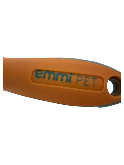 Markenloser Kamm Entfilzungskamm Fellbürste Metall Kunststoff Orange 19cm
