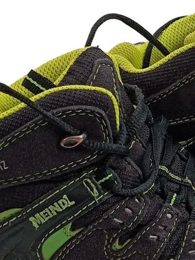 Meindl Wanderschuhe Kinder Gr. 31 Grau Grün Outdoor Nässeschutz