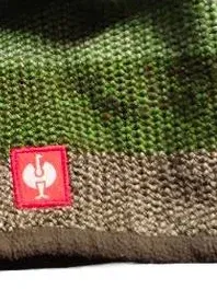 Engelbert Strauss Strickmütze Beanie Herren Grün Meliert Fleece gefüttert
