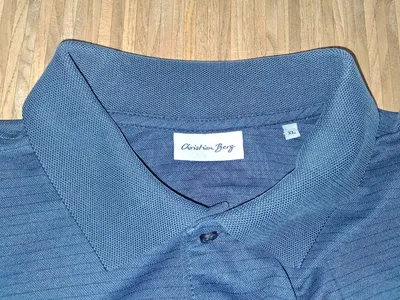 Christian Berg Herren Poloshirt Blau Gr. 3XL Baumwolle Kurzarm