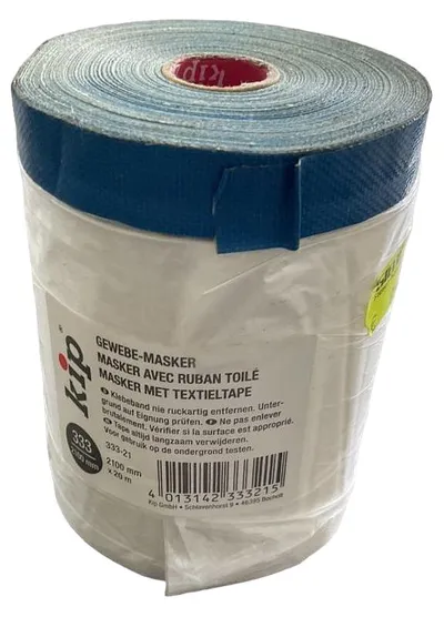 KIPRUN 333 Klebeband Abdeckfolie 2100mm x 20m Blau