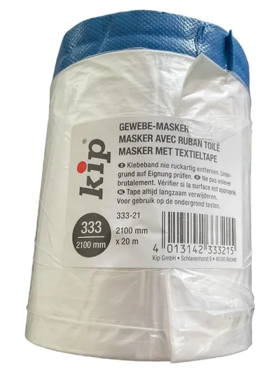 KIPRUN 333 Klebeband Abdeckfolie 2100mm x 20m Blau