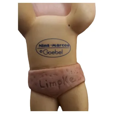 Goebel Nina & Marco Figur Baby mit Taucherbrille Limpke Porzellan