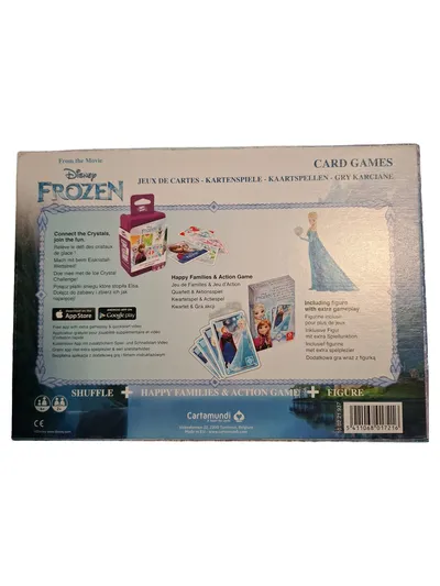 Cartamundi Disney Frozen Kartenspiel Set mit Elsa Figur Kinder ab 4
