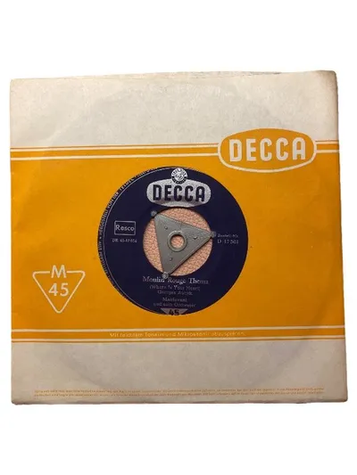 Mantovani und sein Orchester - Moulin Rouge Thema Vinyl Single Decca
