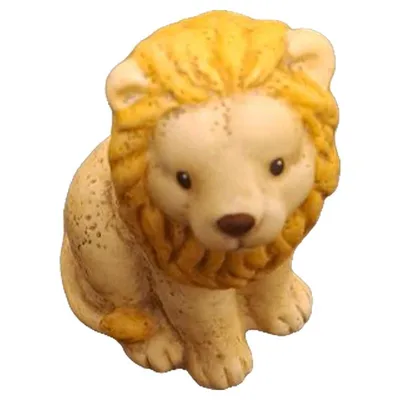 Goebel Porzellan Figur Löwe Nina & Marco Tierfigur Dekofigur 8 cm