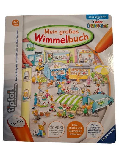 Ravensburger tiptoi Mein großes Wimmelbuch Activity Buch Papier Mehrfarbig