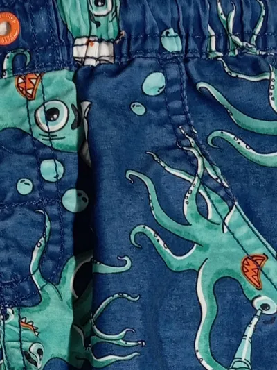 Palomino Badeshorts Kinder Gr. 104 Oktopus Tiermotiv Blau Freizeit