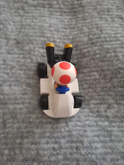 Nintendo Mario Kart Toad Racer Actionfigur Sammelfigur Blau 7.5cm