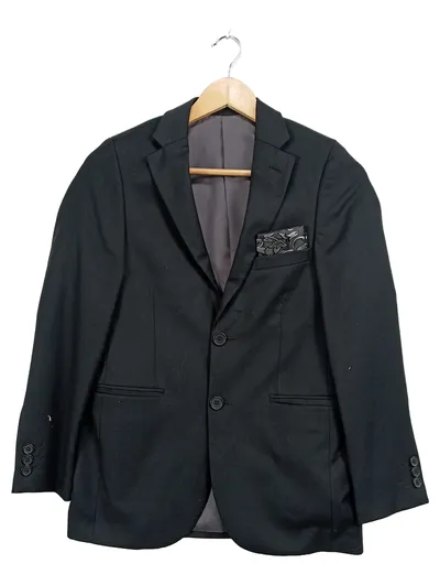 Studio Coletti Sakko Jungen Gr. 152 Schwarz Elegant Festlich