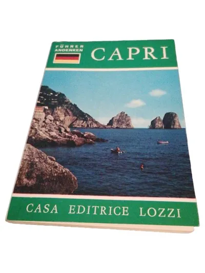 Capri Reiseführer Deutsch Taschenbuch Casa Editrice Lozzi Italien Insel