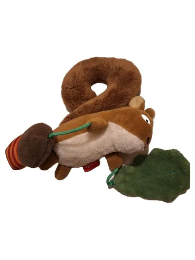 sigikid Baby Kuscheltier Eichhörnchen Greifling Braun Uni 11 cm