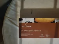 Crofton Silikon-Backhelfer Set Pinsel Schaber Grau Praktisch 2