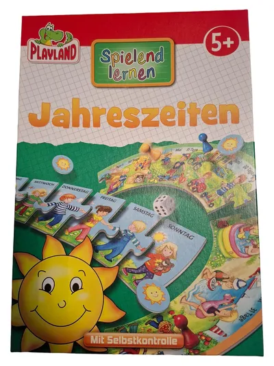 Playland Jahreszeiten Lernspiel Natur Vorschule ab 4 Jahre Pappe