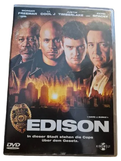 Edison DVD Morgan Freeman LL Cool J Justin Timberlake Kevin Spacey Thriller