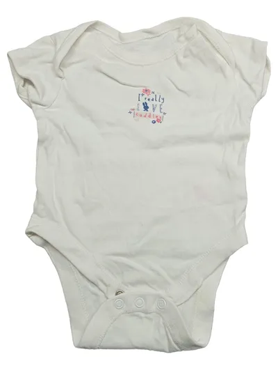 Early Days Baby Body Mädchen Gr. 62 Weiß I really Love cuddles